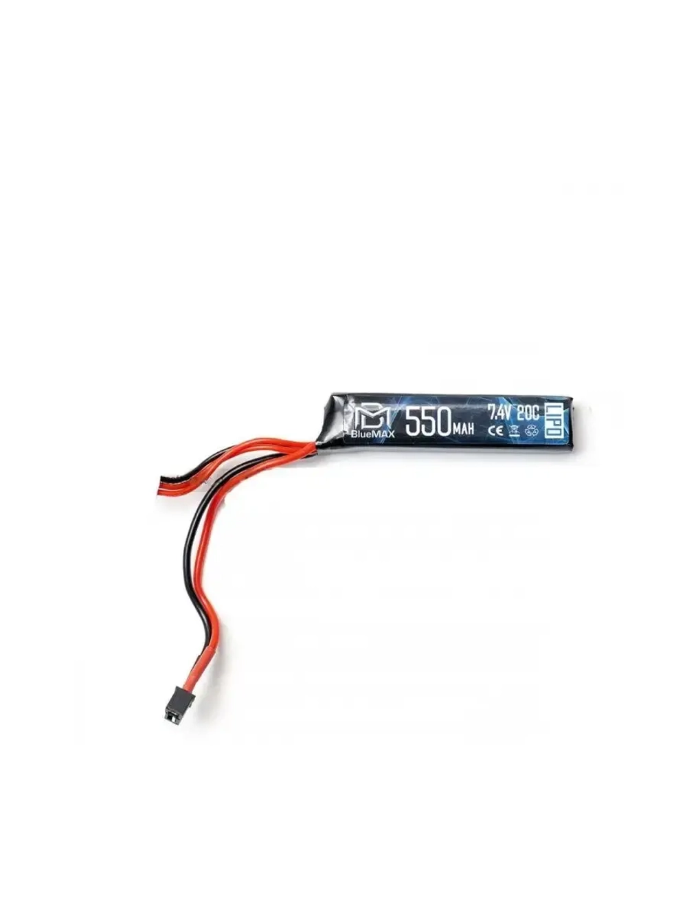 Аккумулятор Micro LiPo 550mAh 7.4V (пистолетный)