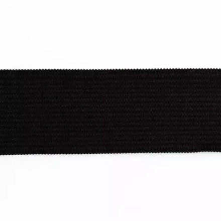 Резинка вязаная 35 мм (+/-2 мм) чёрная