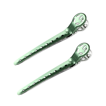 Y.S.Park Clip L pale green Зажимы для волос (2шт)