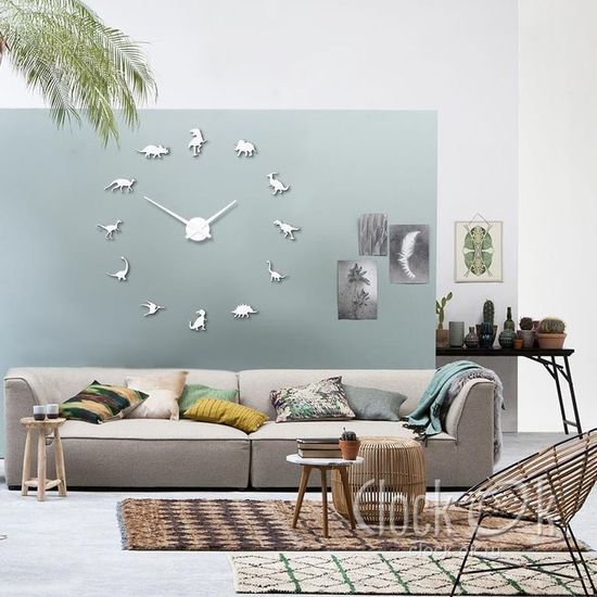 Настенные 3D часы Dino