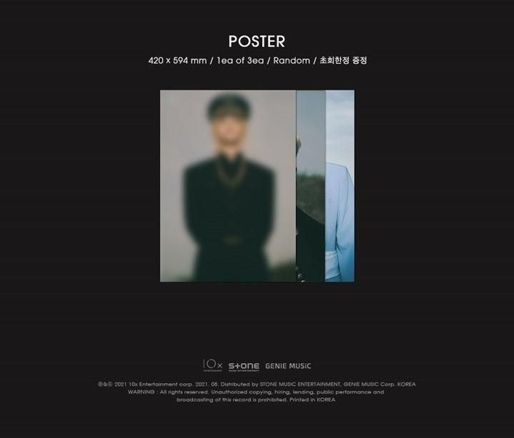 Альбом KIM WOOJIN - The moment : , A MINOR. 1st Mini Album 3 Version SET