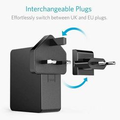 Сетевое зарядное устройство Anker Power Port 4 Lite (A2042L11) черный