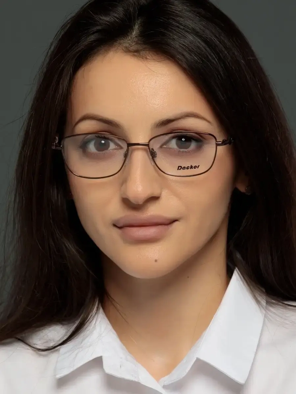 Оправа для очков для зрения женская металлическая