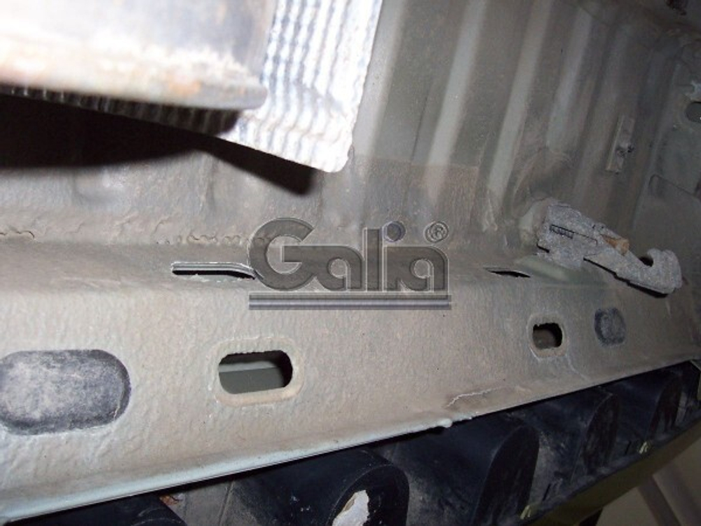 Фаркоп оцинкованный Galia R081A для Renault Kangoo 1998-2010(паспорт и сертификат в комплекте)(без электрики)