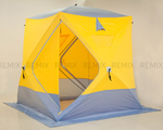 Палатка зимняя куб AG №2033-1 200х200 (желтая)