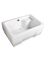 Душевая кабина RIVER  SENA 120/80/50 MT 120х80 см,  матовое стекло, поддон высокий, радио, гидромассаж