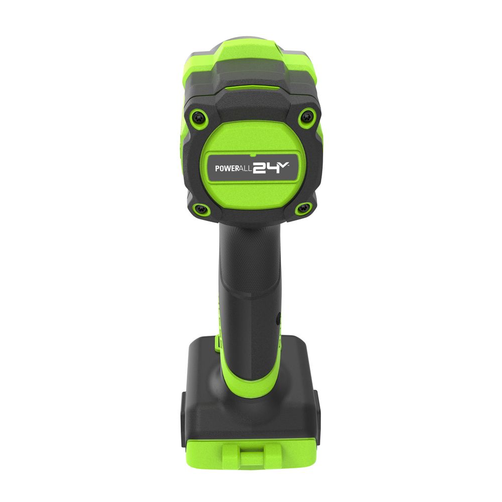 Гайковерт ударный акк. Greenworks IW5500, 24V, б/щет, 1/2'', 500Нм, 3 режима, без АКБ и ЗУ (3805007)