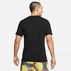 Мужское теннисное поло Nike Court Heritage RG T-Shirt Men - Black, Multicoloured