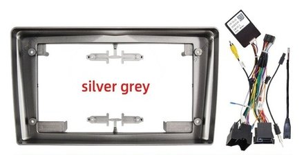 Магнитола для Opel Astra H, Antara, Corsa, Vectra, Zafira B (вниз, серебро) - Carmedia SF-9313S QLed+2K, Android 12, TS10,  CarPlay, 4G SIM-слот