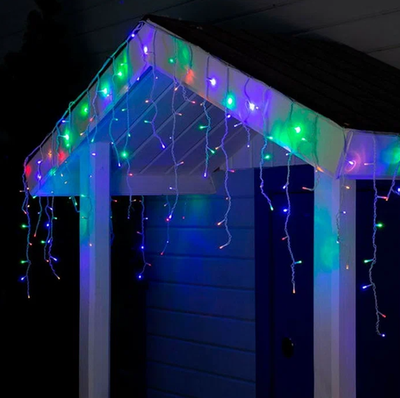 Гирлянда штора 3.0x0.5м "разноцветный" RohsRGB240L