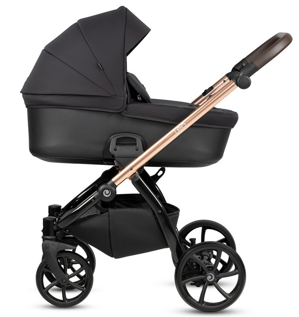 Детская коляска Tutis Leo Plus 3 в 1 1222201 Black