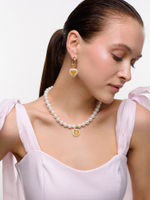 Серьги "Soul Yellow Matte" Gold
