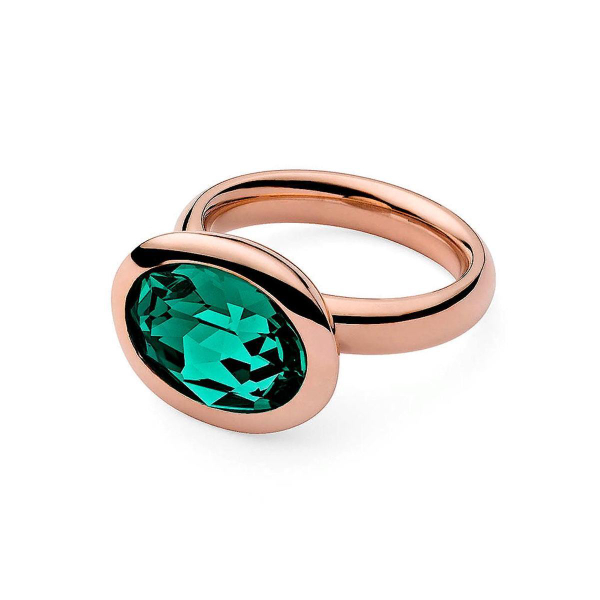 Кольцо Qudo Tivola Emerald 18 мм 631585/17.8 G/RG  золотой размер 17,8