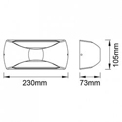 Накладной светильник Mantra Butan 8902