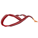 шлейка ездовая для средних и крупных пород собак красная