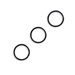 Кольцо для бретели черное 20 мм