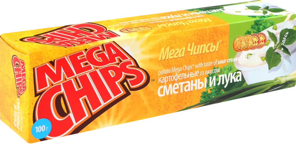 Чипсы Экстрим сметана лук 100гр