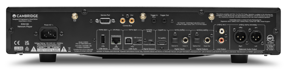 Сетевой проигрыватель Cambridge Audio EXN100 серый