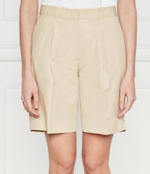 Льняное шорты Calvin Klein - бежевый(K20K206671)