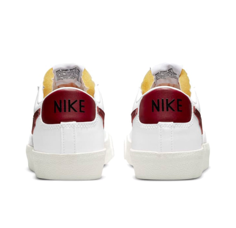 Женские кроссовки Nike Blazer Low '77 'White Team Red' DC4769-104