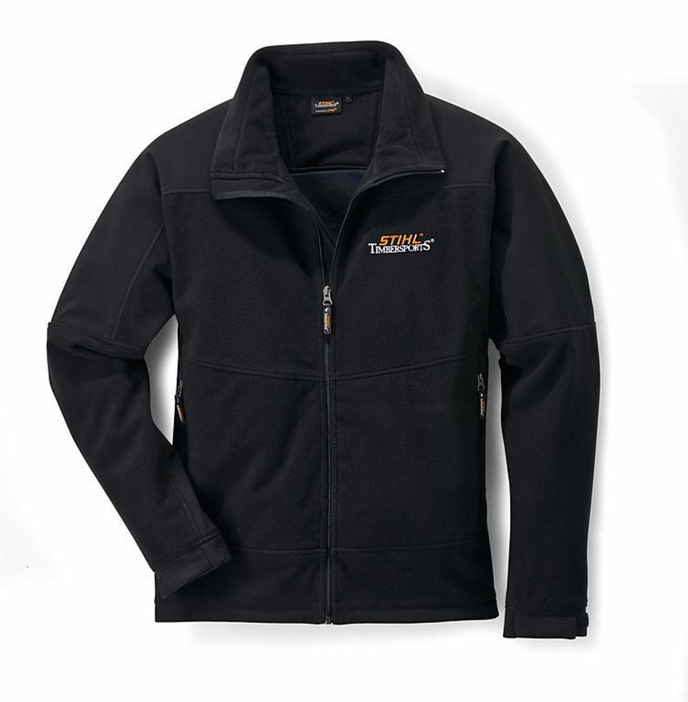 Куртка TIMBERSPORTS из флиса, черная, р.XXL