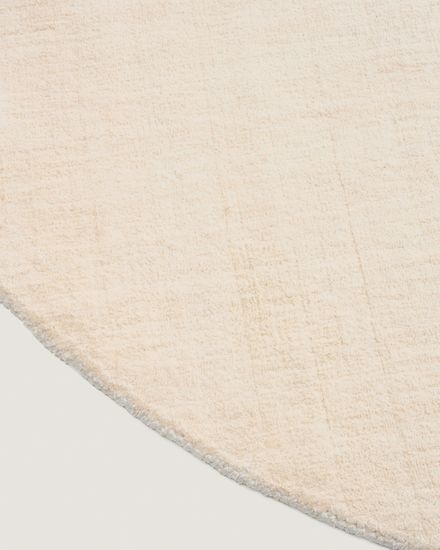 Empuries Круглый белый ковер Ø200 см