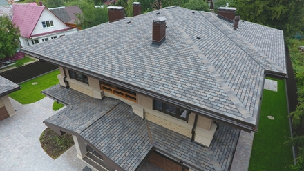 Гибкая черепица Docke PREMIUM Двухслойная "Женева" Вагаси 3,1м2