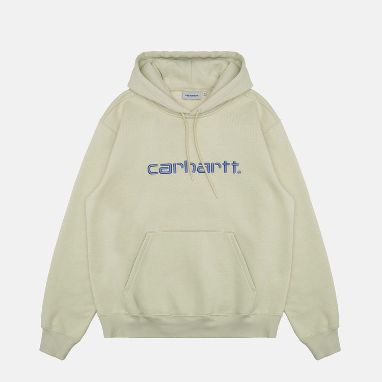 Толстовка мужская Carhartt WIP Hooded Sweatshirt  артикул:I030547_beryl_sorrent - купить в магазине Дайс
