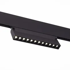 ST364.446.12 Магнитный трековый светильник Черный LED 1*12W 4000K 1 009Lm Ra>90 36° IP20 L219xW22xH1 СКАЙЛАЙН 48V