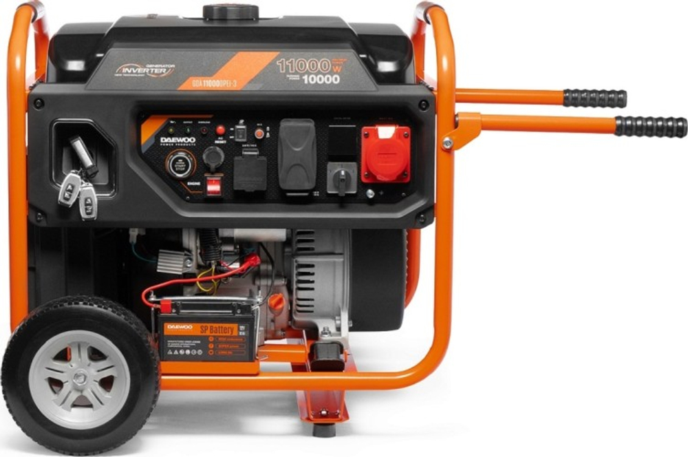 Генератор бензиновый DAEWOO GDA 11000 DPEi-3 DUAL POWER инверторный GDA 11000DPEi-3