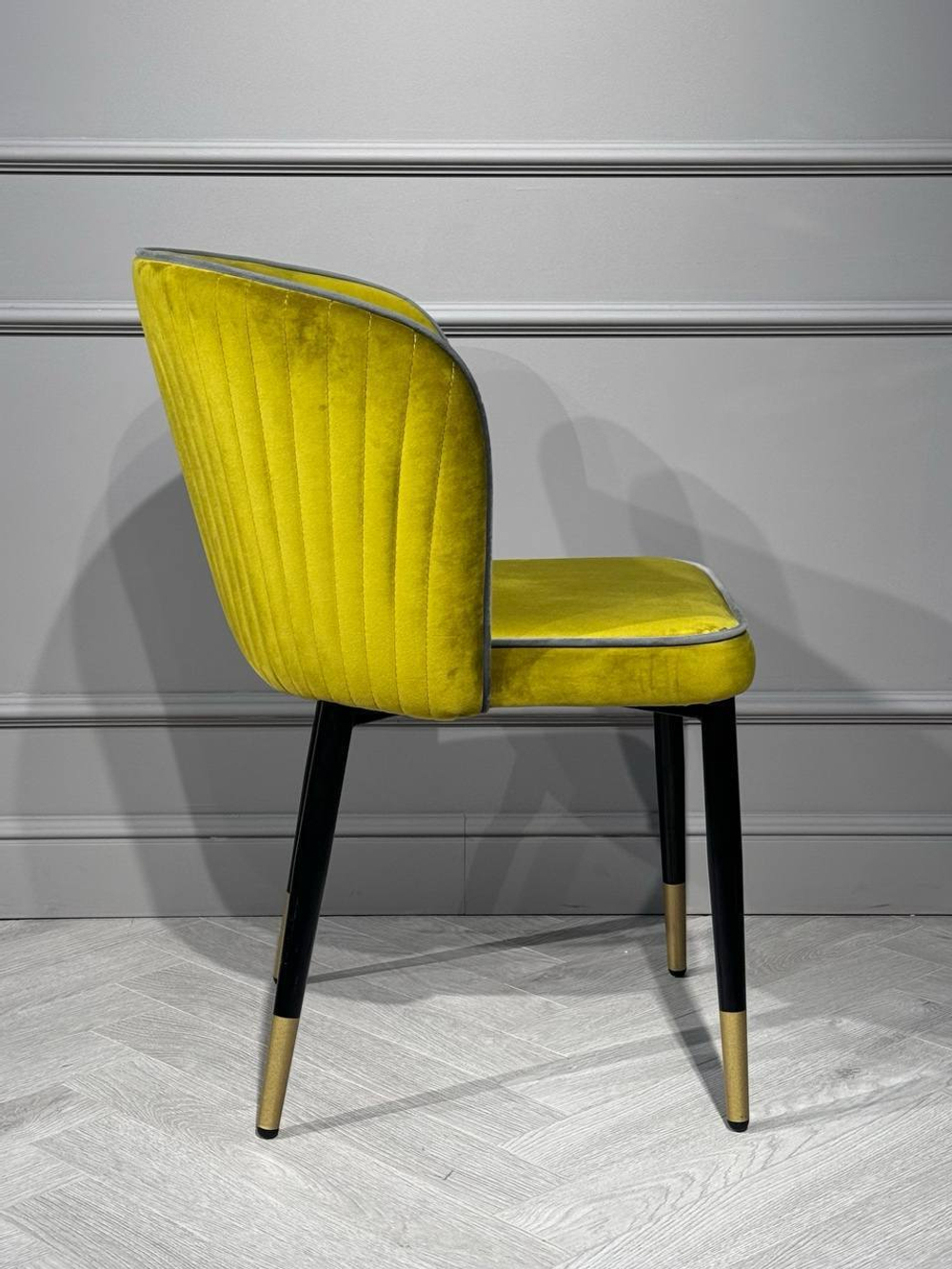 Стул обеденный Ist Casa Амини, оливковый, черный с золотом