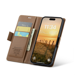 Чехол-книжка CaseMe Smooth iPhone 16 Pro