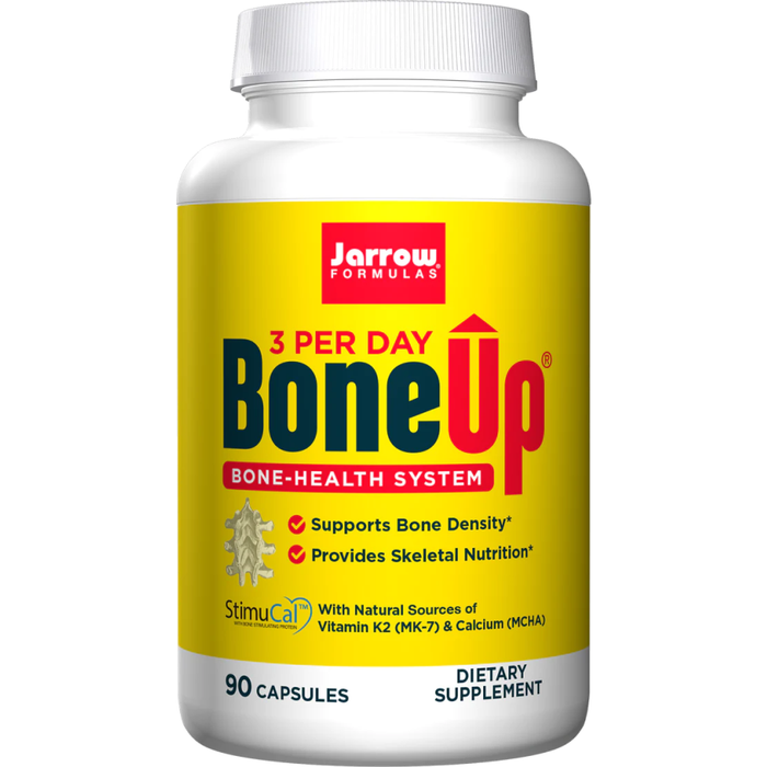 Добавка для поддержки костей, Bone-Up Three Per Day, Jarrow Formulas, 90 капсул