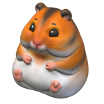 3D Art Игрушка-раскраска 16*6,6*8,5см "Хомяк" (Lori)