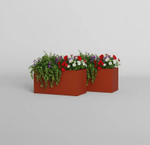 Кашпо, коллекция КОЛОР, форма ЭРКЕР