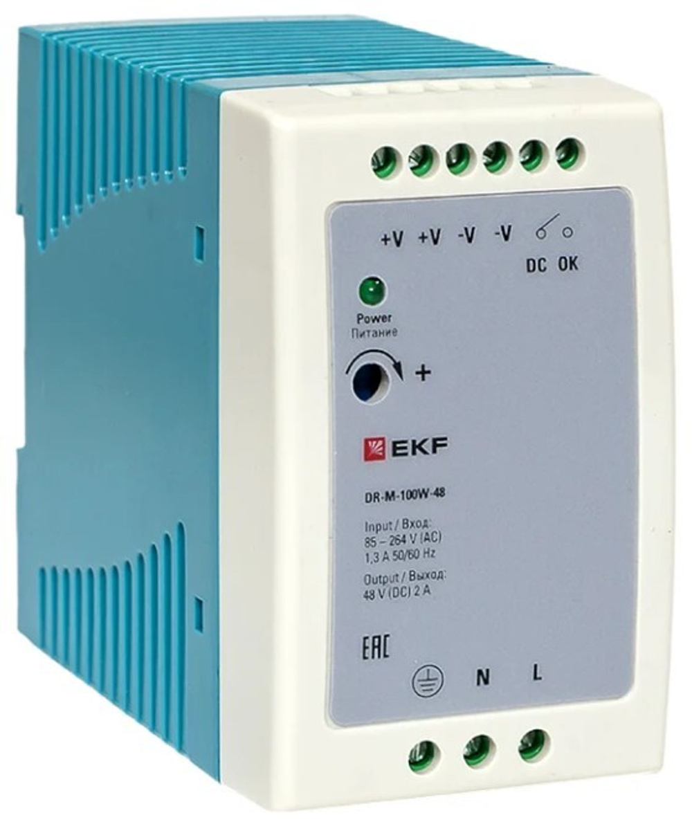Блок питания  EKF DR-M-100W-48