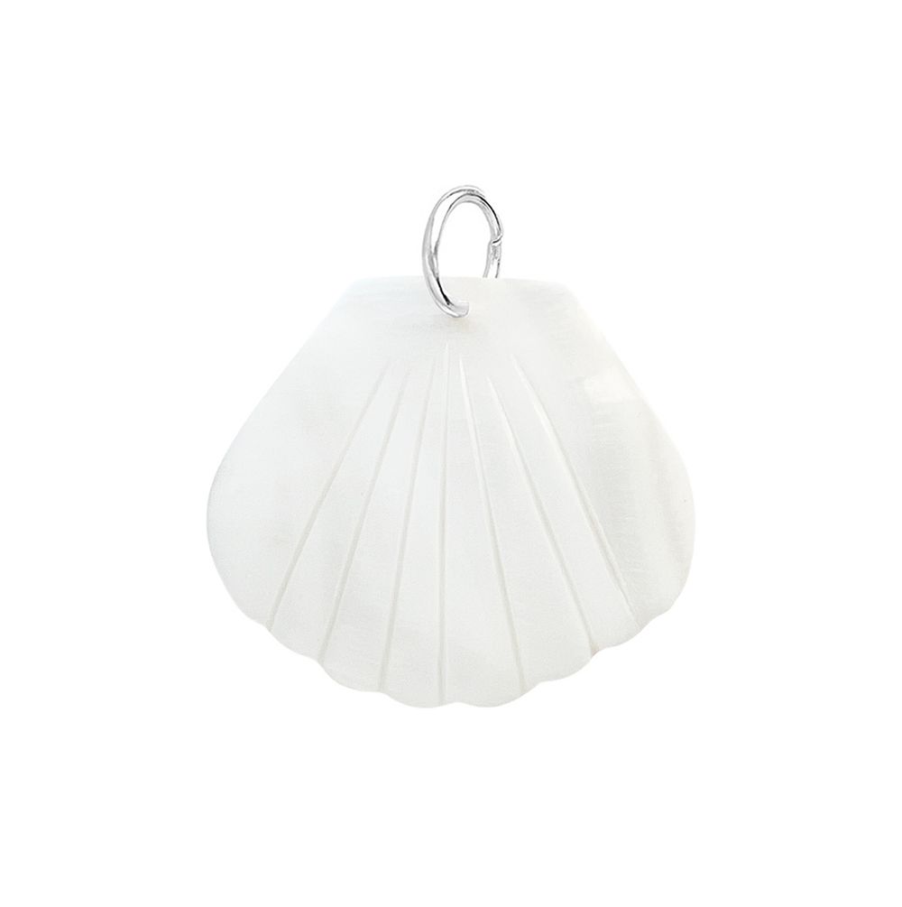 Подвеска Гребешок из перламутра