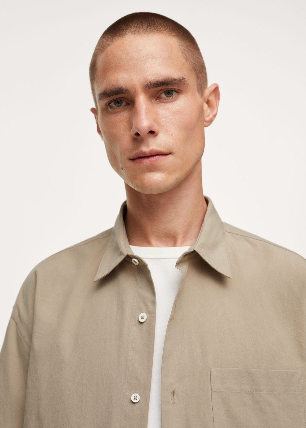 Рубашка relaxed-fit из хлопка