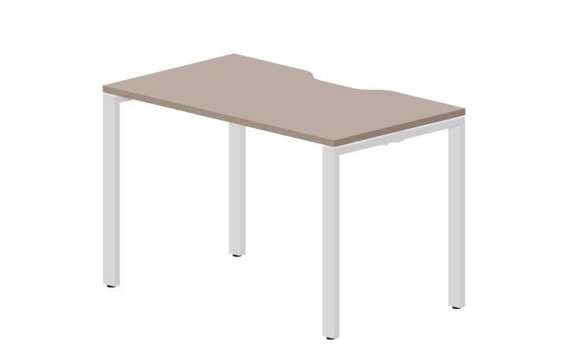 стол Strike 1180х680х750мм (с эргономичным вырезом)