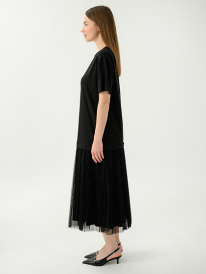 TWINSET Платье с плиссированной юбкой