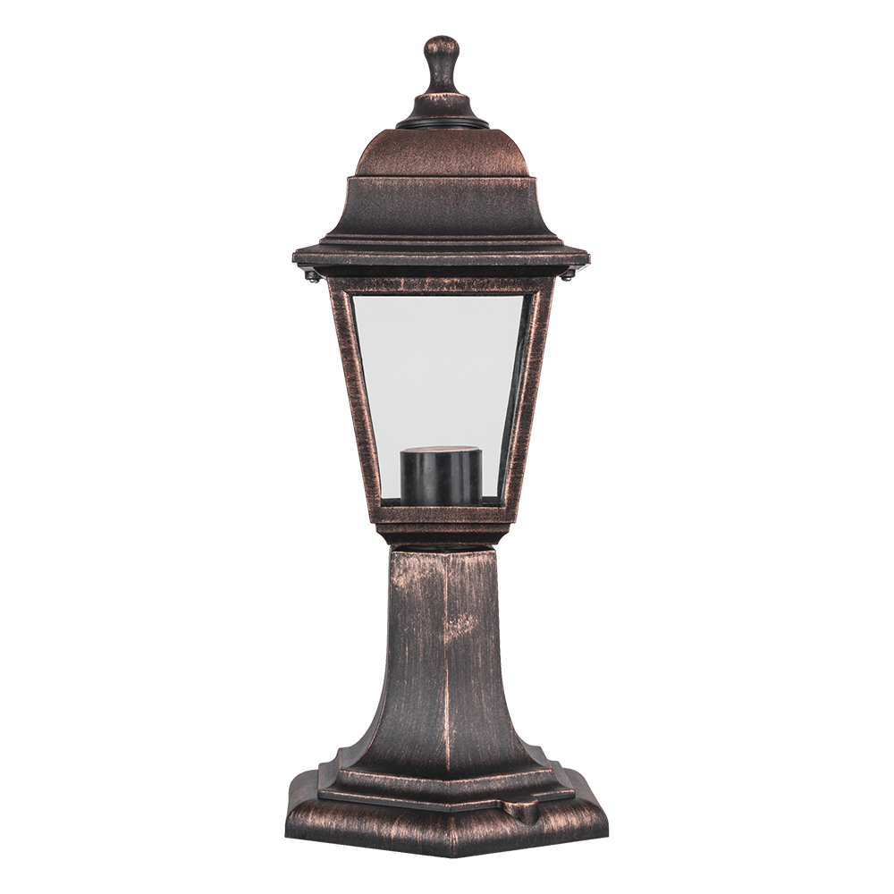 Светильник Navigator 80 470 NOF-PG31-003-IP44-E27 ( 4 грани черный под медь)