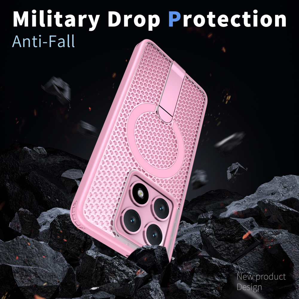 Прозрачный чехол Mesh Pro Magnetic Case для Xiaomi 14T Pro