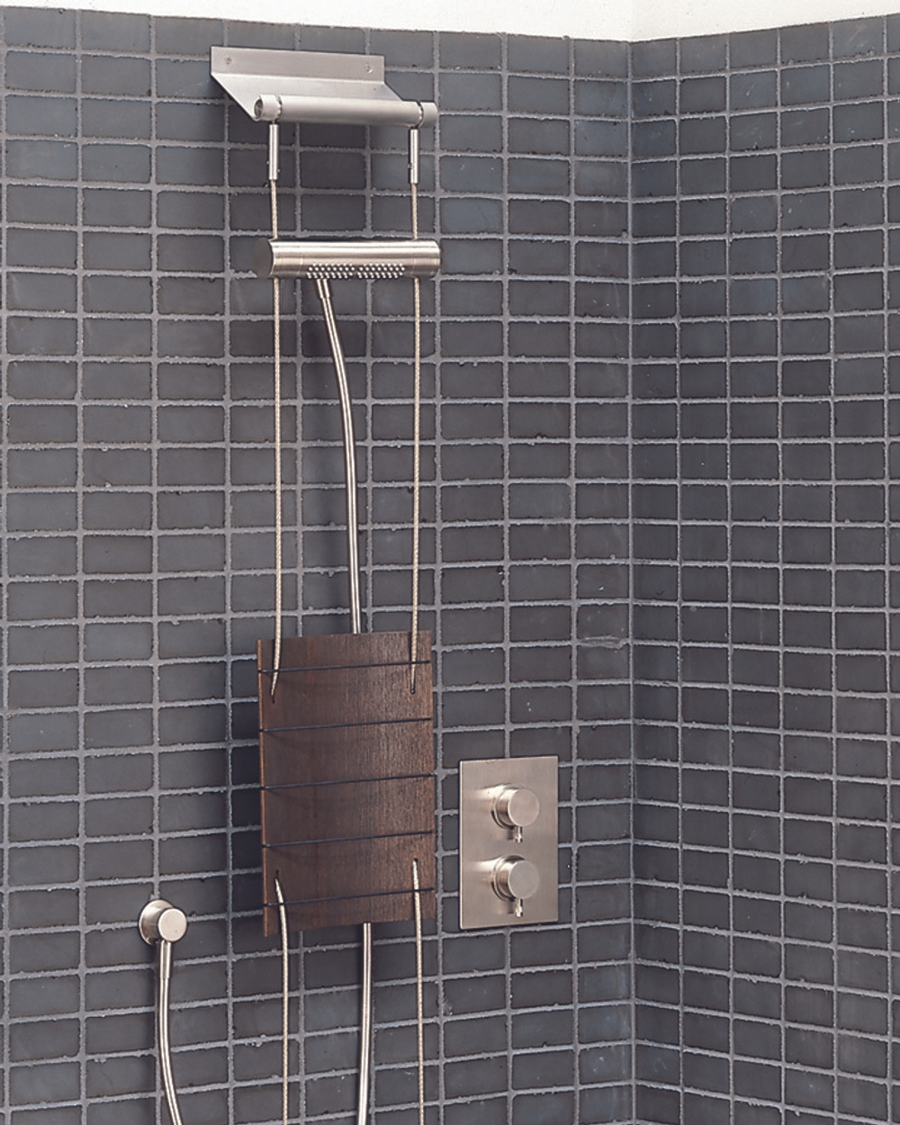 Душевая система Ritmonio Shui, цвет дерево/хром, I0BA2030RSCRL