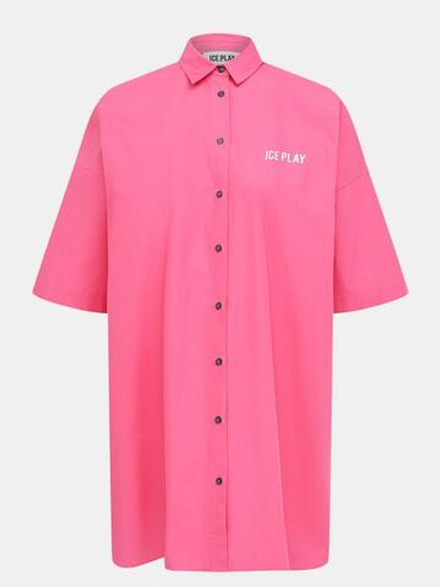 Платье-рубашка ICE PLAY 1084283 малиновый