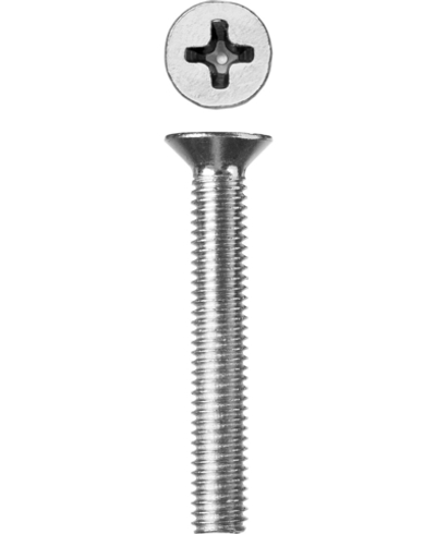 ЗУБР DIN 965, кл. пр. 4.8, M6 х 45 мм, цинк, 5 кг, винт с потайной головкой (303110-06-045)