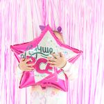 Шар (22''/56 см) Звезда, Свинка Пеппа, Лучше Всех!, Розовый, 1 шт. в уп.