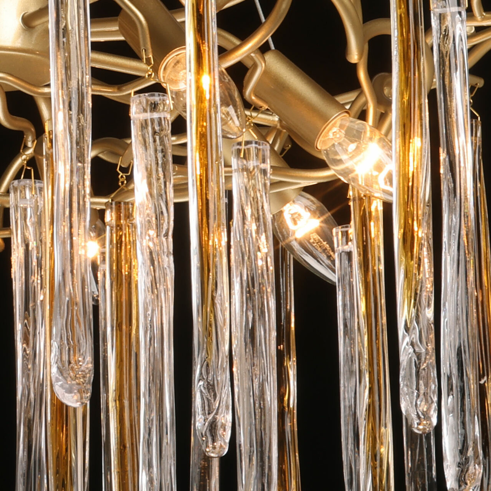 Люстра подвесная MW-Light Лайма, 8 ламп Е14, 320 Вт, 16 кв м