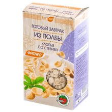 Готовый завтрак ВАСТЭКО Хлопья из полбы со стевией Фитнес, коробка 200 г