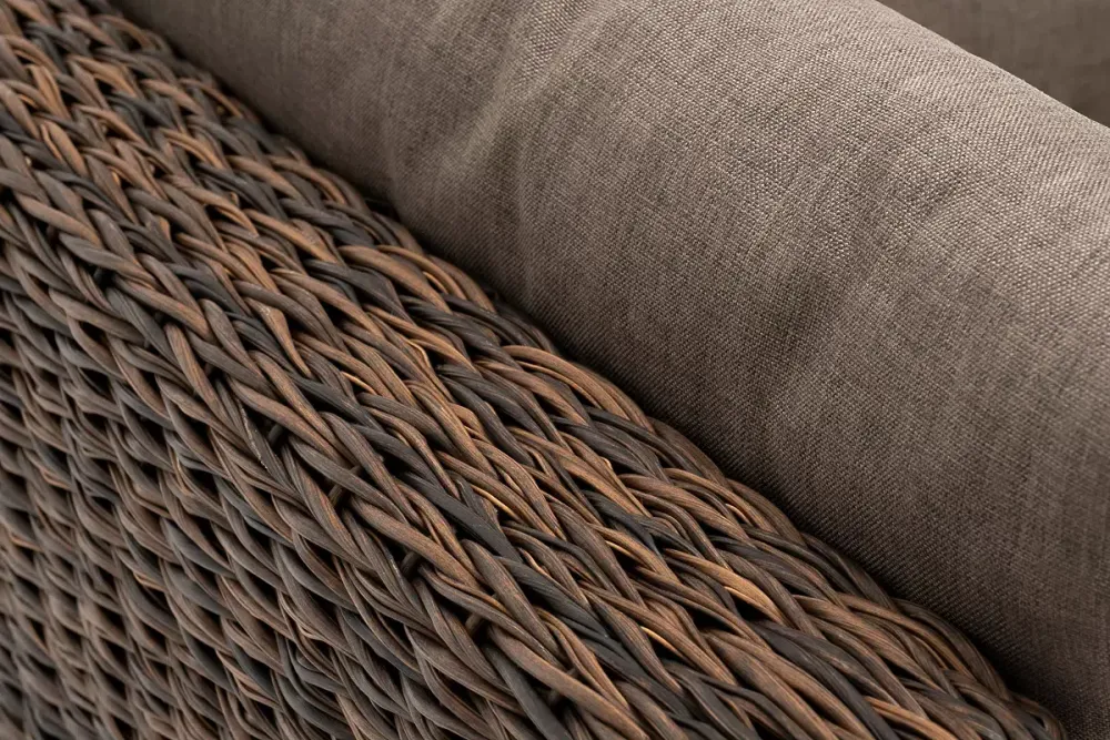 "Лунго" модуль диванный угловой с подушками, цвет коричневый (гиацинт)