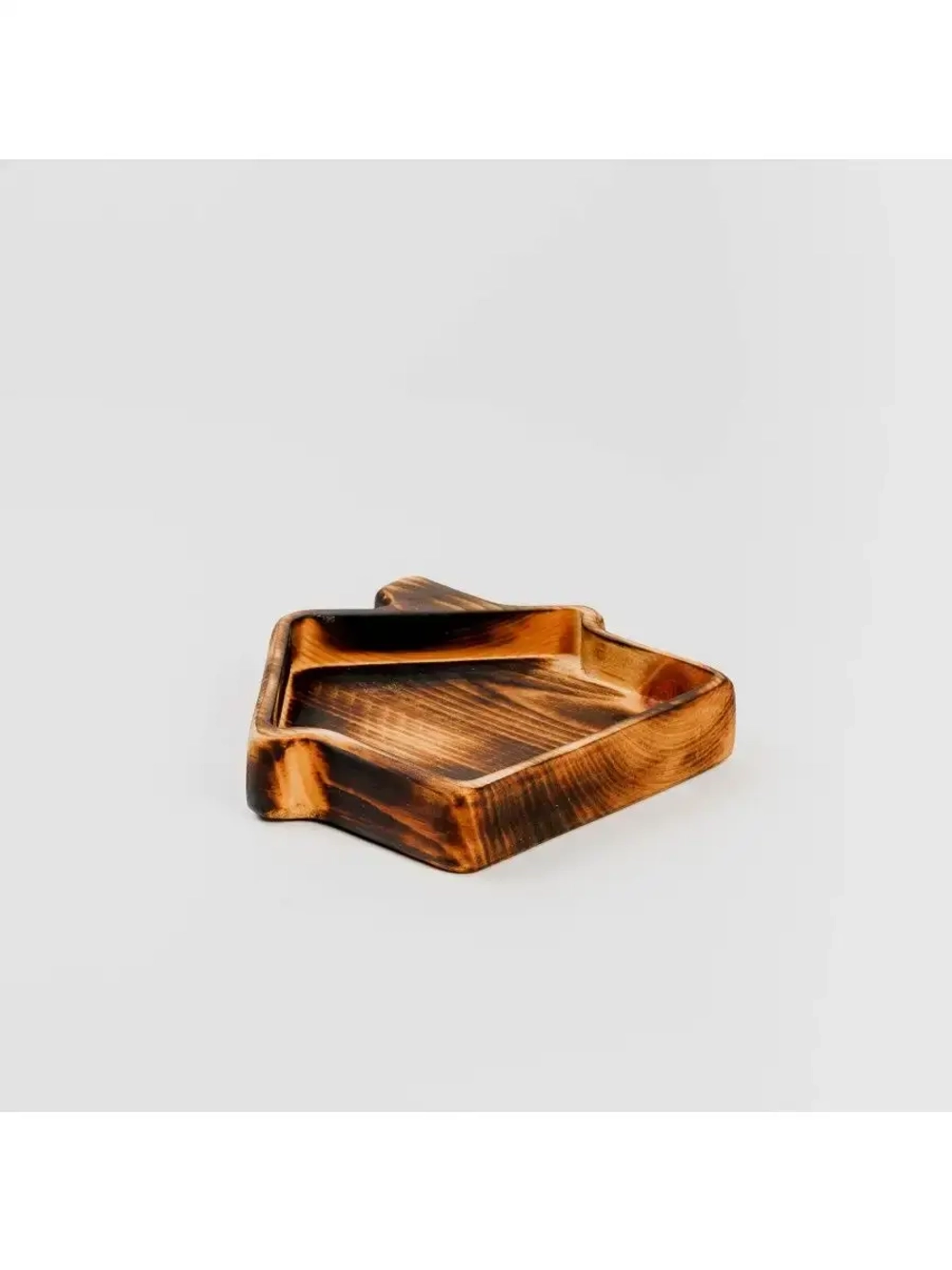 Деревянная менажница "Домик" из кедра